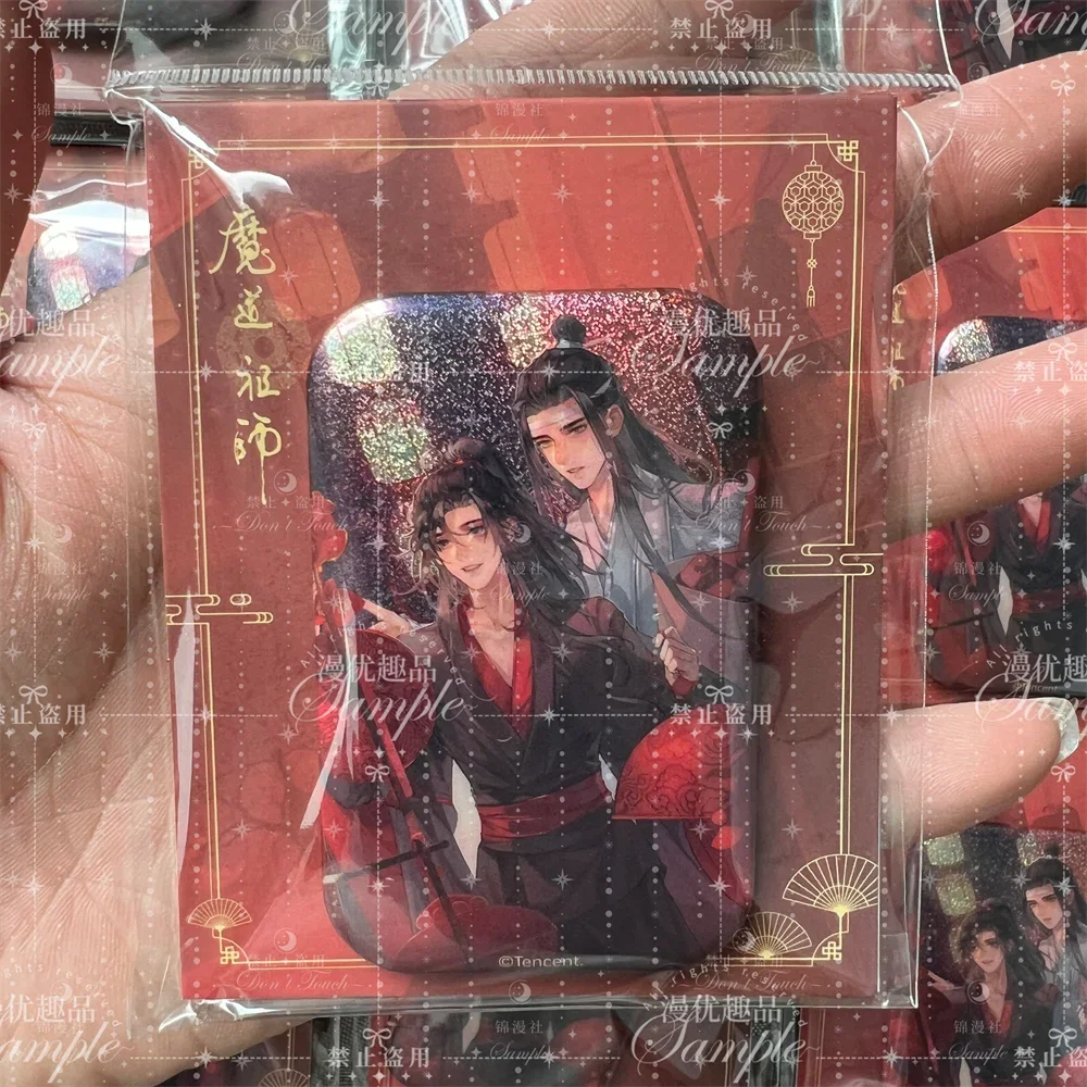 

Anime Grandmaster of Demonic Cultivation WeiWuXian LanWangJi Cosplay Yin Fuchun and badges Ambitus