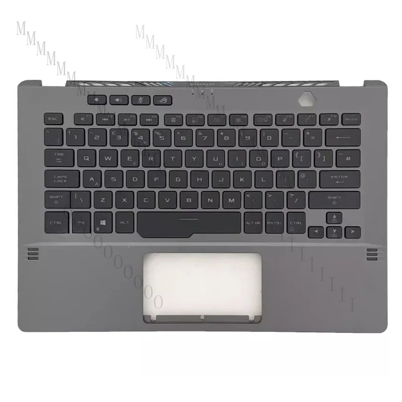 G... UK Palmrest backlit keyboard for Asus GA401 GA401U GA401M GA401IV GA401Q Grey