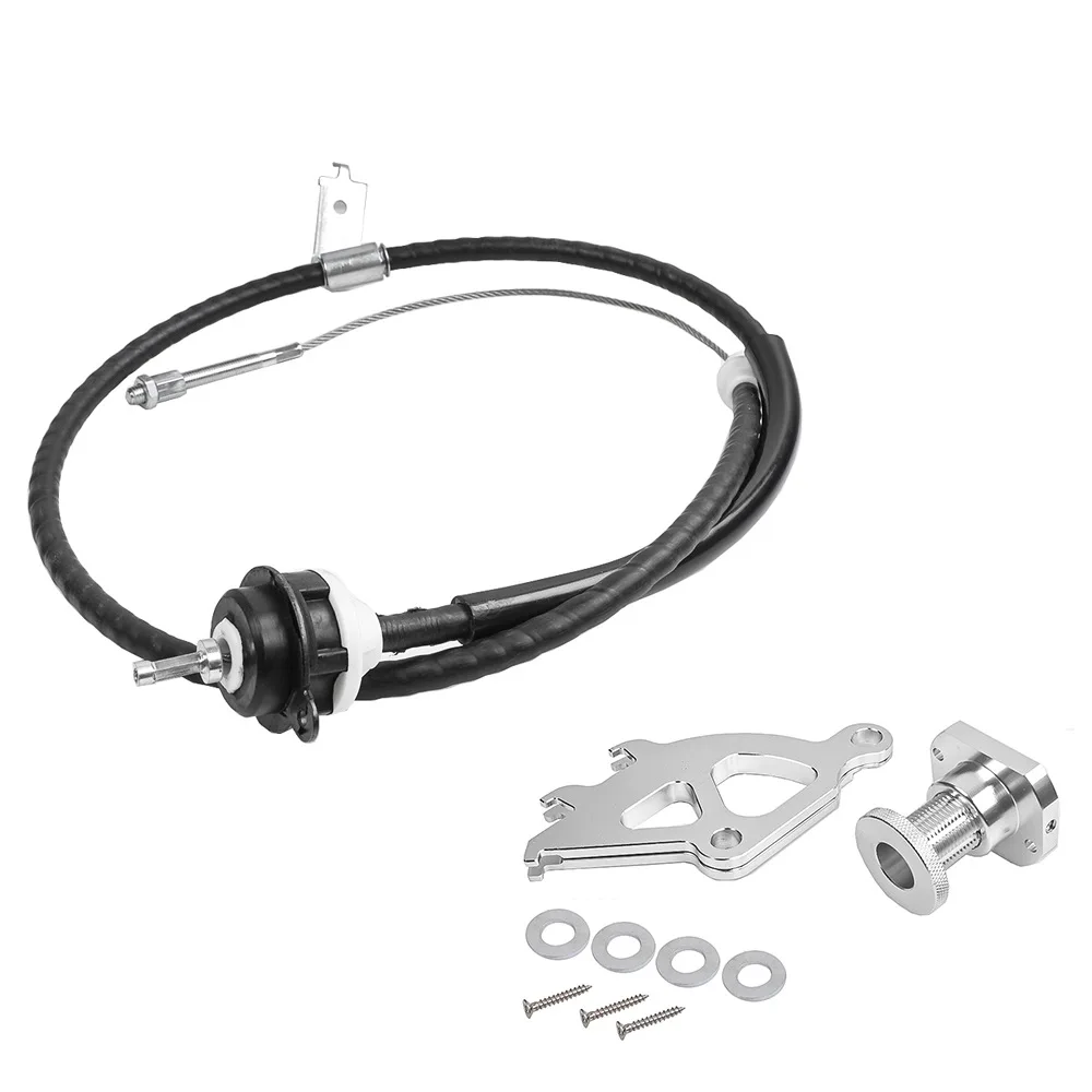 

Auto refitting accessories are applicable to 96-04 Mustang quadrant clutch cable and firewall adjuster package