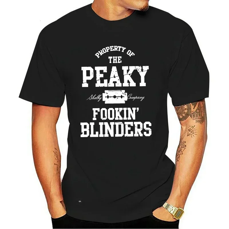 heavyweight Informal New The Peaky Blinder T-Shirt Mens Funny Fookin Shelby Bros Unisex Tee Top Mafia Sportswear Tee Shirt