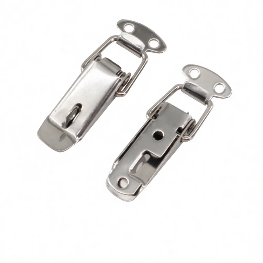 Cold Rolled Steel Toggle Latch Catch For Beehive Box Cabinet Hasp Spring Tension Clamp Hardware Replacement Fastener