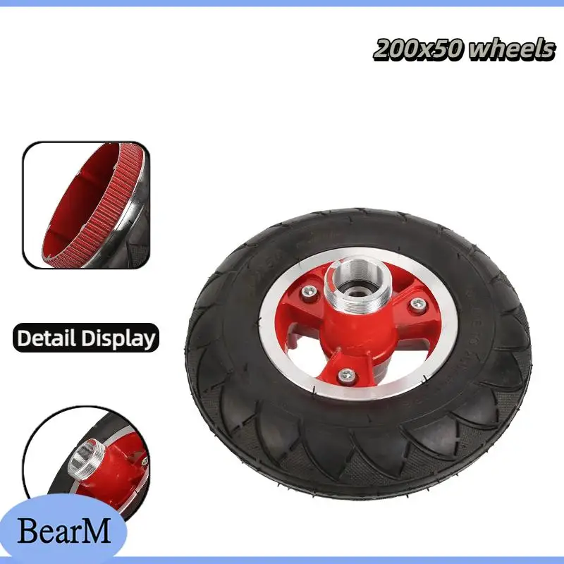 High quality 200x50 solid wheel explosion-proof electric scooter tire 8-inch electric scooter solid tire Bearm