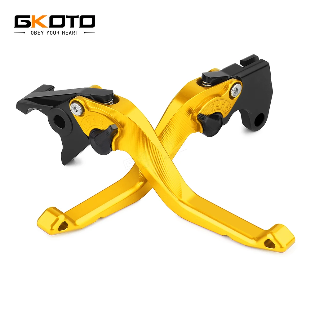 For Suzuki GSR750 GSX-S750 2011-2021 2020 2019 2018 2017 2016  Motorcycle CNC Short Brake Clutch Levers  Accessorie Ajustable