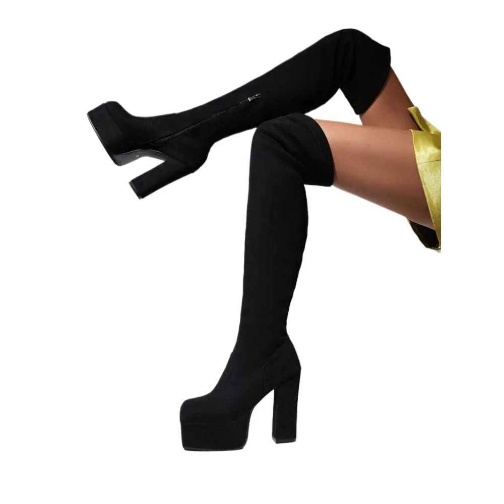 Thigh High Boots Wo… - image