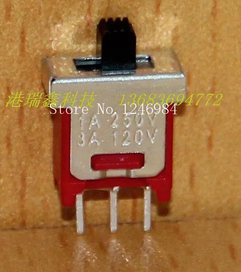 [SA]TS-4S-A single -pin tripod third gear toggle switch 5MS3 units produced Deli Wei slide switch Q25--50pcs/lot