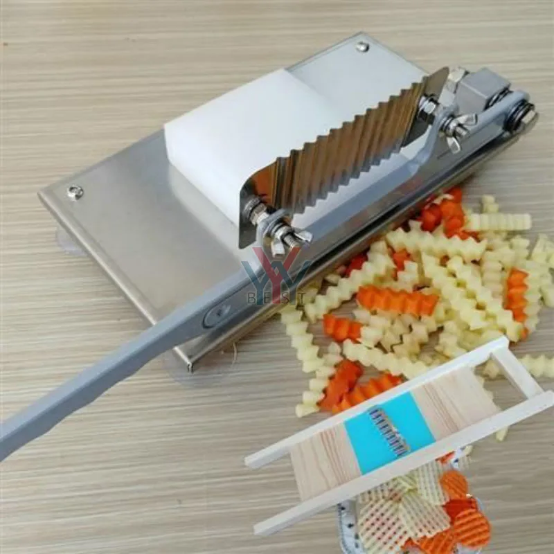 Langya Potato Chopping Potato Wave Knife Flower Knife Cutting Potato Chips God Tool Cutting Fancy Machine Langya Potato Knife Mu