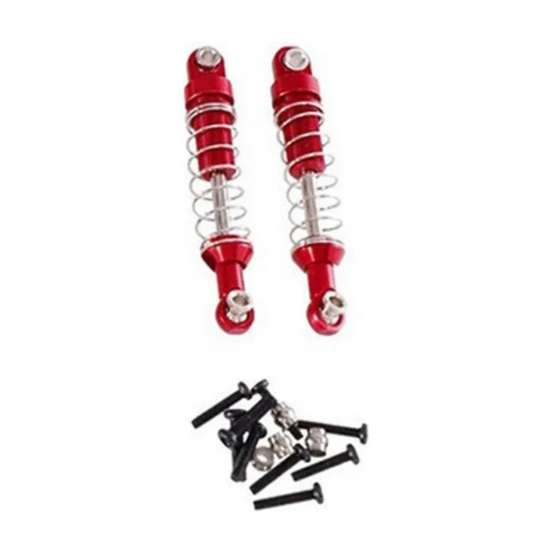 FBIL-Metal Rear Axle Bracket& Shock Absorber RC Crawler For MN82 For MN300 Upgrade Parts Modification Accessories