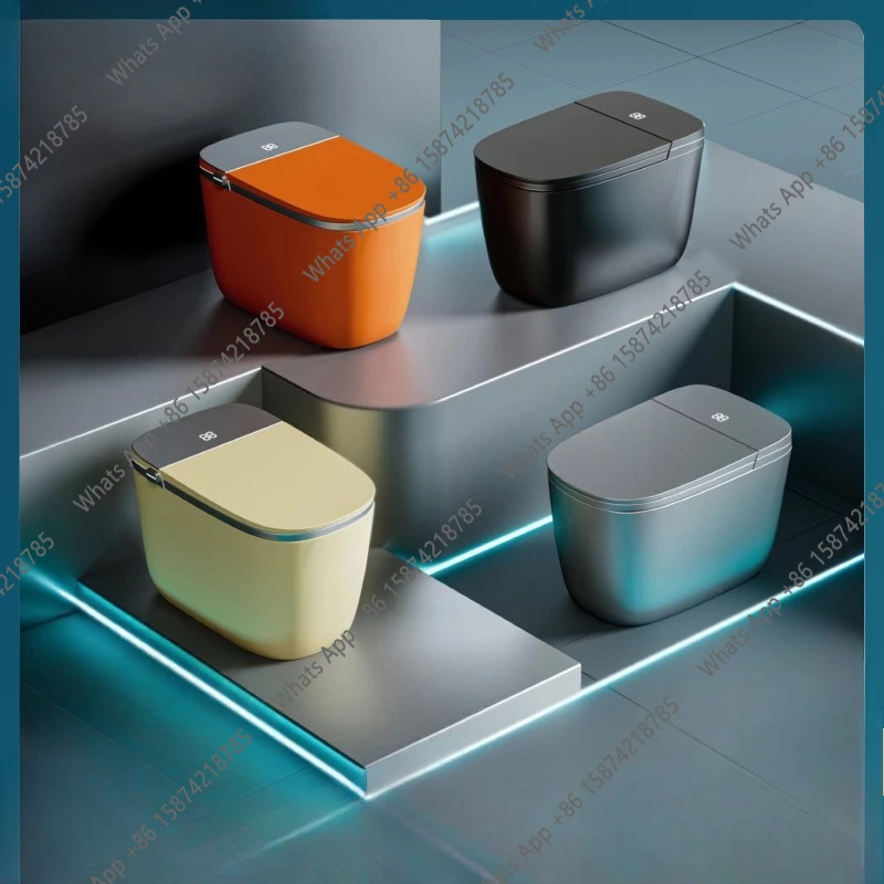 

Fully automatic color light intelligent instant heating double water channel constant temperature enlarged seat smart toilet