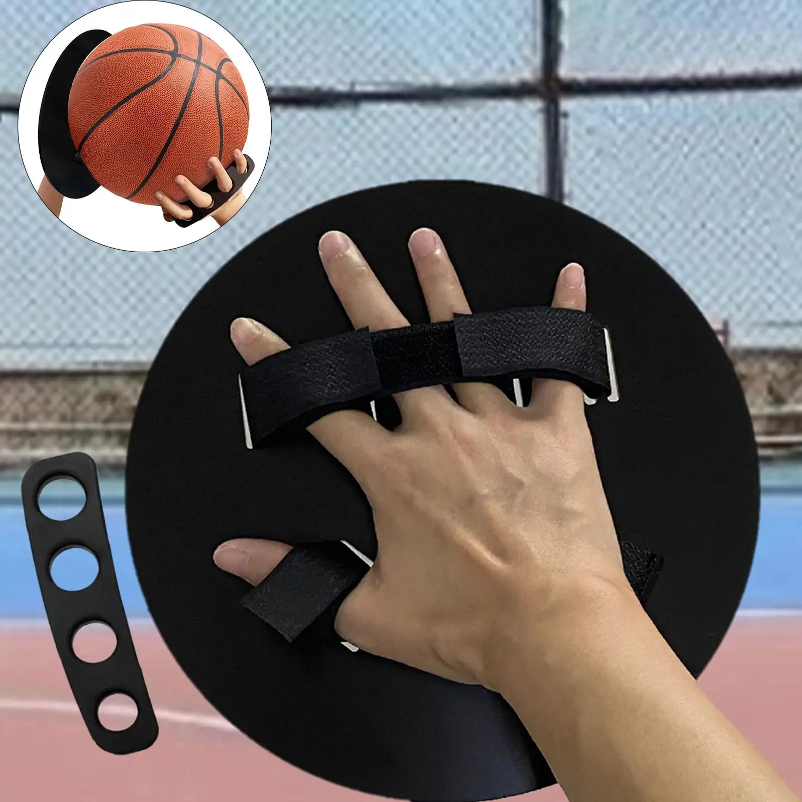 

Basketball Off Hand Trainer Accessories Portable Lightweight Rotation Practical Sports Hand Posture Correcting Agility Reaction
