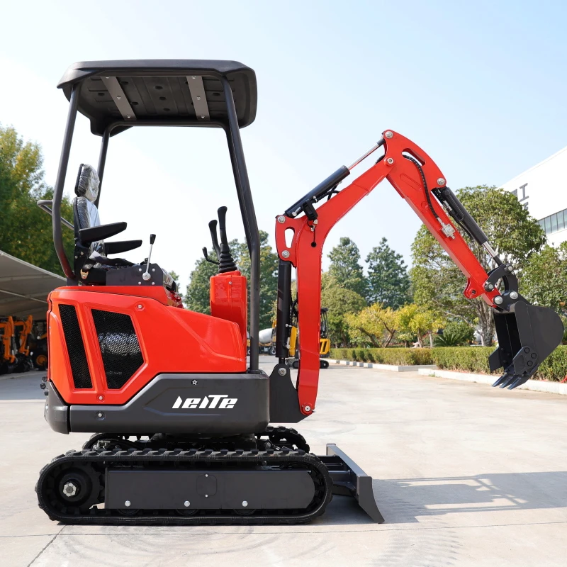 Escavatori da 1.6 tonnellate Mini escavatore reclute Agent 1000kg Micro escavatore per lavori di costruzione usato piccolo escavatore personalizzabile