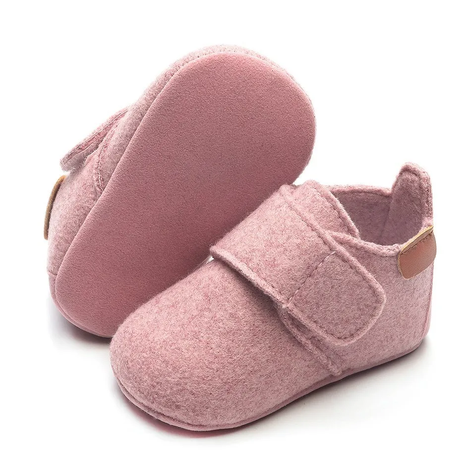 0-12 Months Baby First Walkers Newborn Autumn Winter High-Top Prewalker Shoes Baby Boy Girl Soft Sole Toddler Shoes