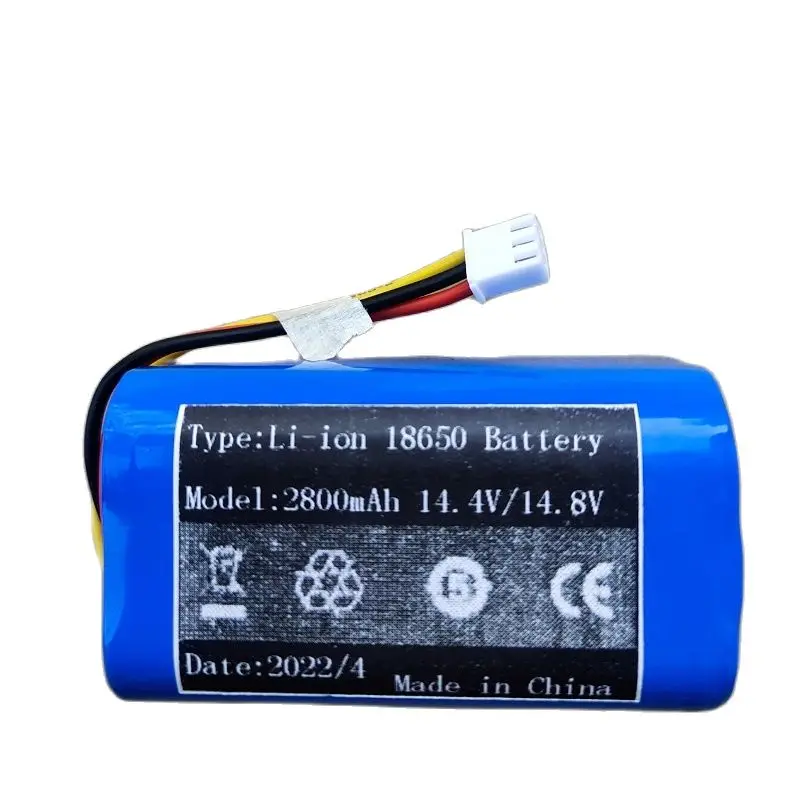 Battery for Proscenic 800T 830P 820P 820T 820S Robotic Vacuum Cleaner New Li-ion 18650 Rechargeable Pack 14.4V 14.8V 2800mAh