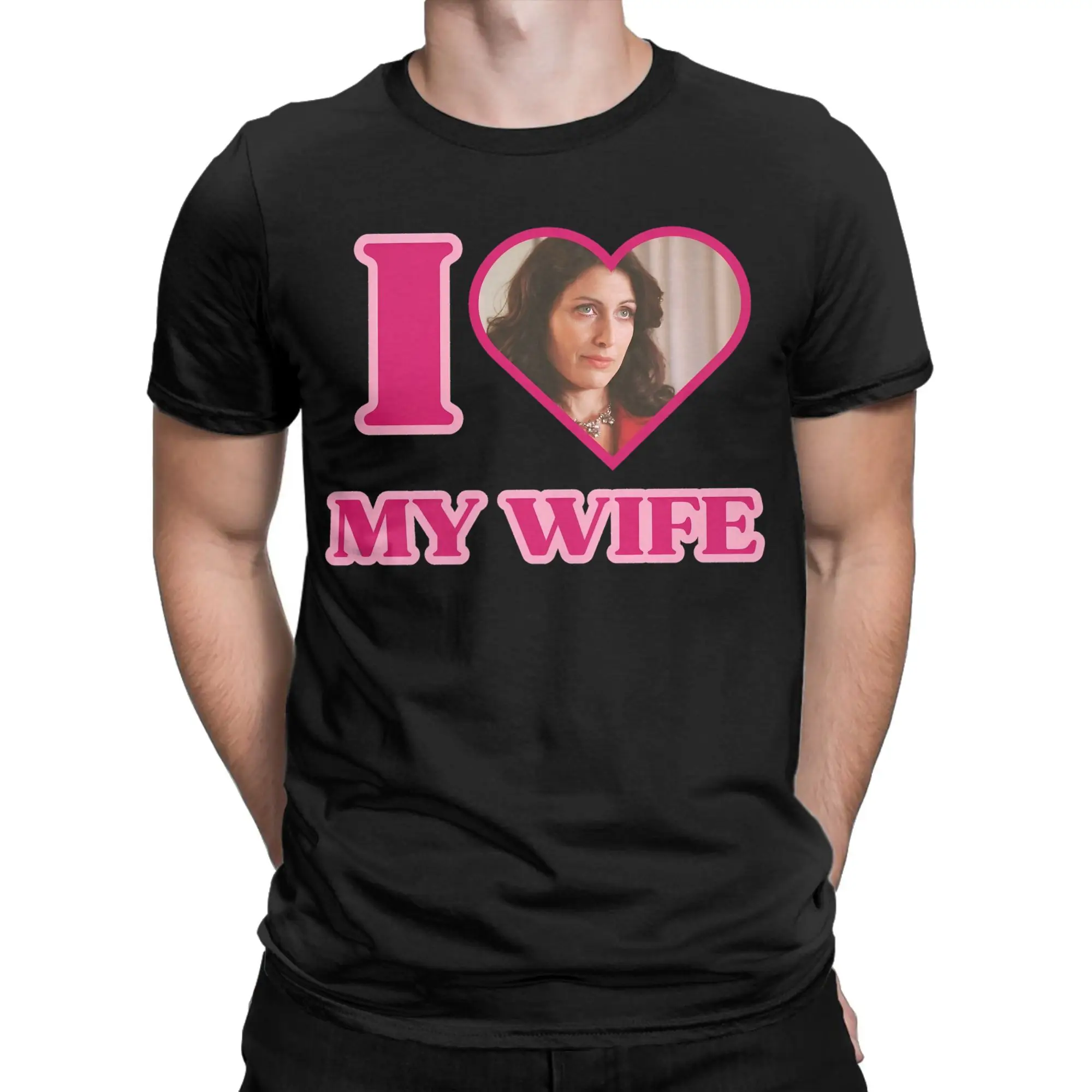 Oversized T Shirt I Love Lisa Cuddy House MD Cotton T Shirts Hip Hop Tee Shirt for Men Summer Awesome Short Sleeve Top Tees