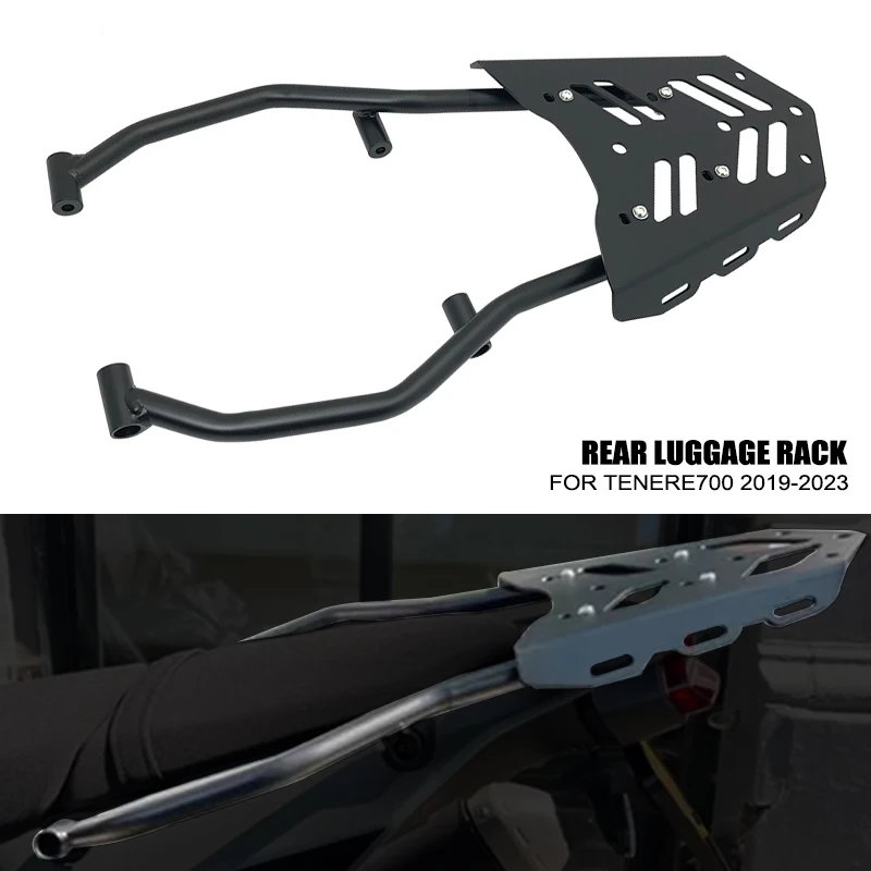 

New Motorcycle Rear Luggage Rack Top Case Rear Rack Carrier For Yamaha Tenere 700 XTZ700 Tenere700 2019 2020 2021 2022 2023