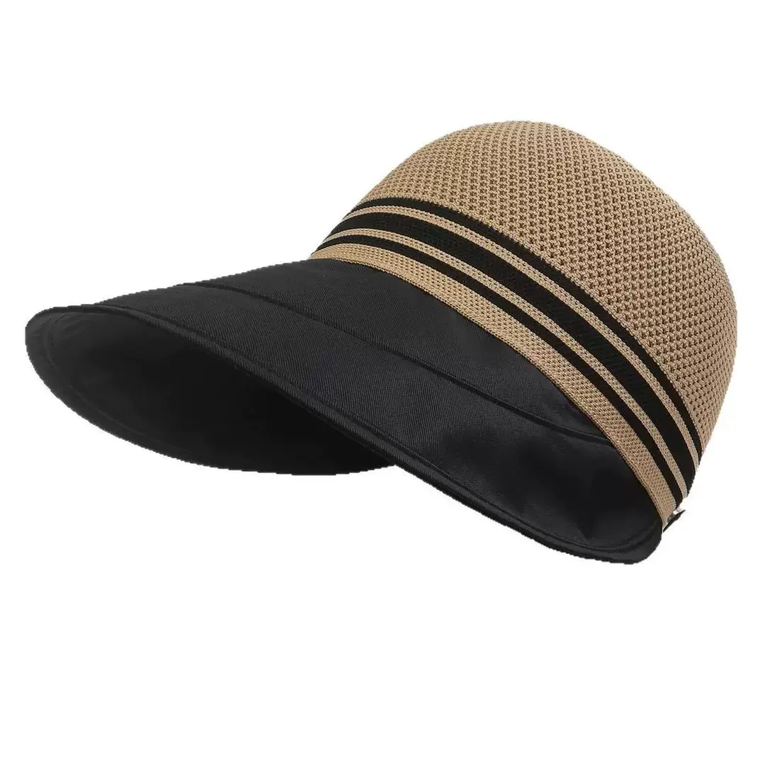 Sombrero de Pescador para Mujer, Verano 2026, Transpirable, con Ala Ancha, Protección Solar, Estilo Moderno, Tipo Gorra de Pico de Pato