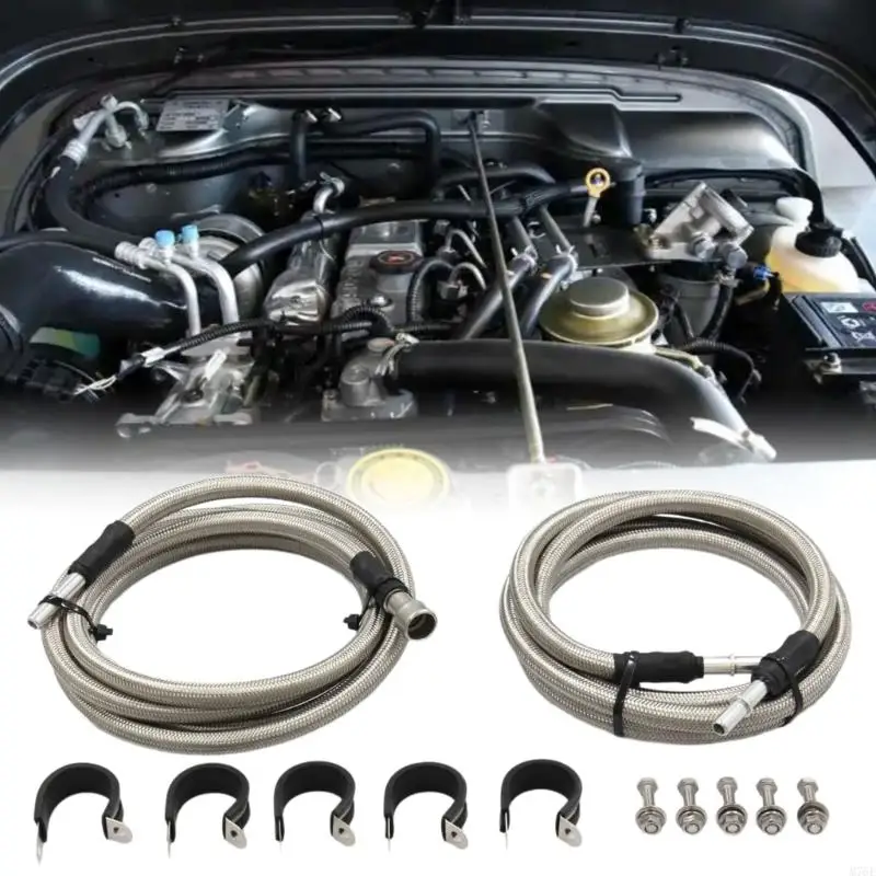 M76E-Kraftstoffleitungs-Ersatzset für den Full-Size-Pickup-Service 2004–2010, 2 Schlauchbaugruppen mit Montageteilen und – Detail 10