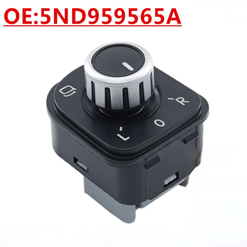

OE:5ND959565A Rear view mirror switch Rear view mirror switch For VW Jetta Golf Mk5 Mk6,6Pins