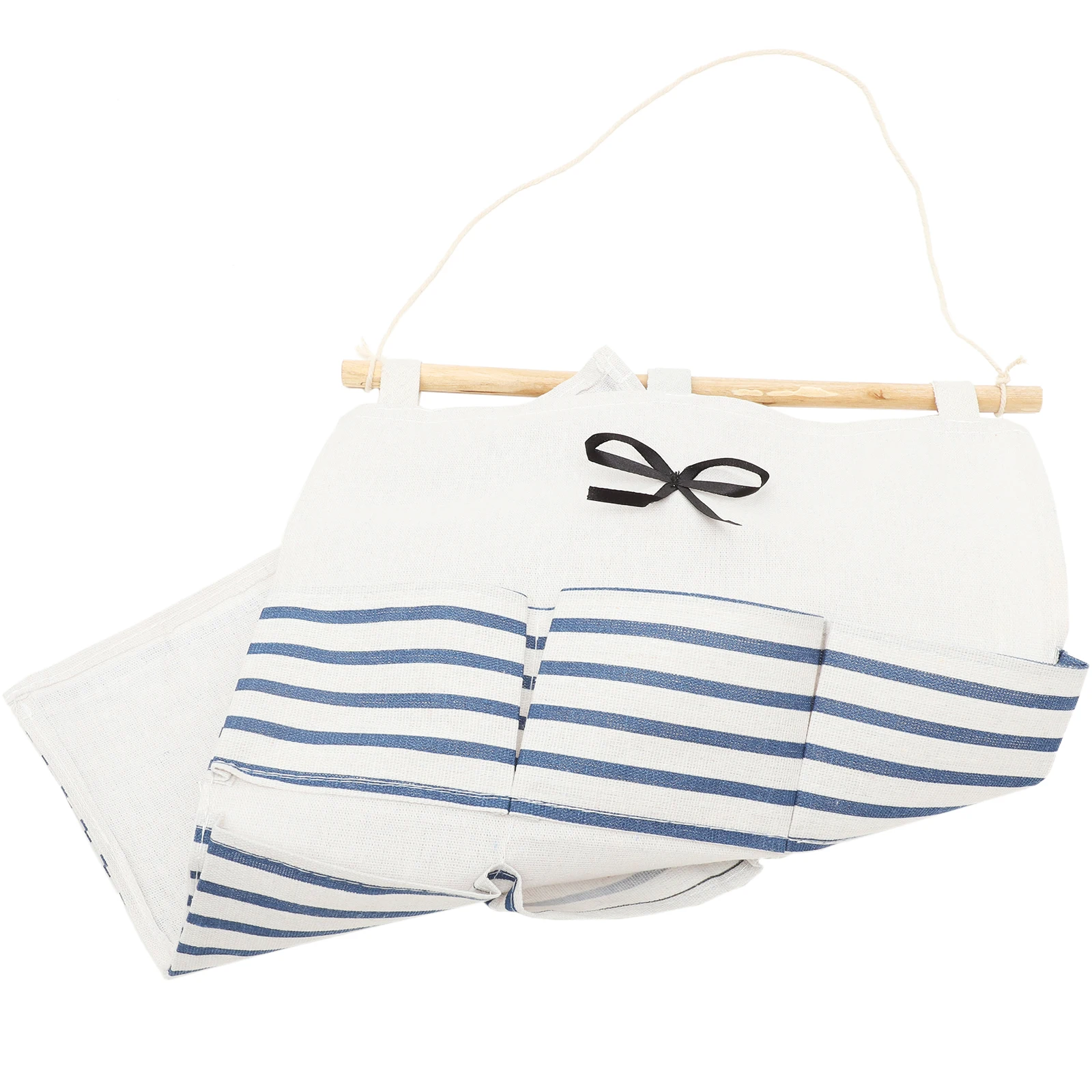 

Hanging Storage Bag Wall Cotton Linen Pouch Multi pocket Large Capacity Closet Door Back Bags Home Dormitory Wardrobe Socks