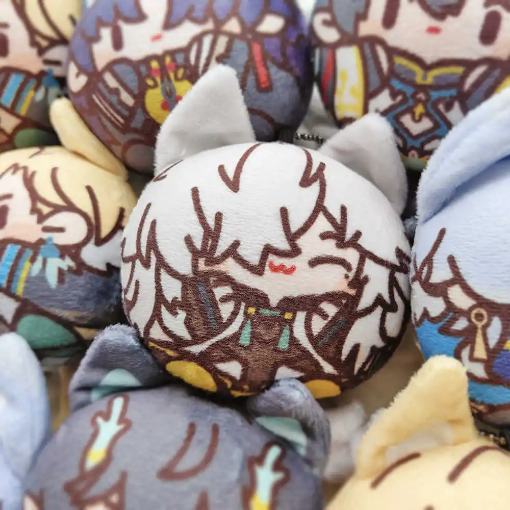 เกมอะนิเมะ Honkai: Star Rail Luocha DanHeng Jing หยวน Aventurine น่ารัก Squeak ตุ๊กตา Plush Dango ของเล่นคอสเพลย์จี้ของขวัญ