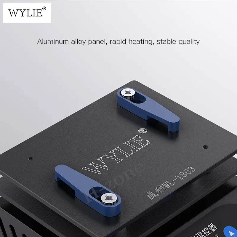 WYLIE WL-1803 Ultra Universal Preheating Platform used for motherboard layered bonding to remove glue dot matrix repair heaters view 5