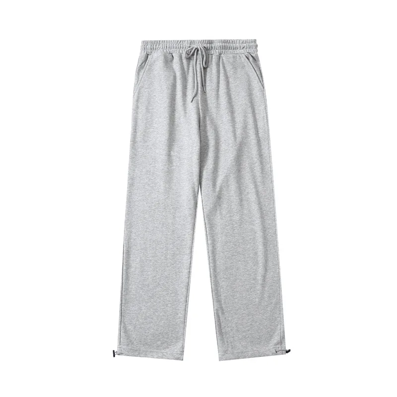 Japanese Joggers Men's Clothing Casual Pants Drawstring Sweatpants Loose Spring Autumn Trouser Solid Outdoor Sports Pants New