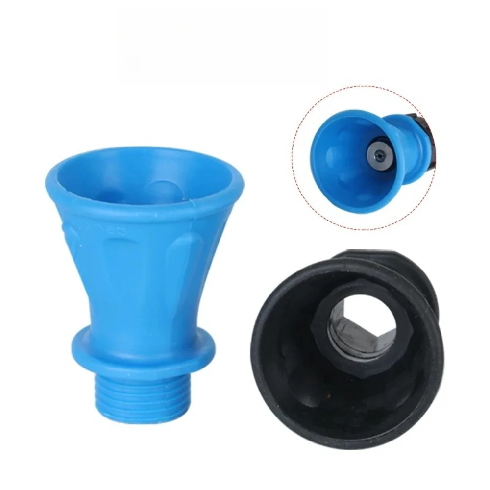 5PCS High Pressure Car Washing Gun Nozzle Flare Splash Guard Horn Shape Anti-Splash Protective Sleeve For Self Service Car