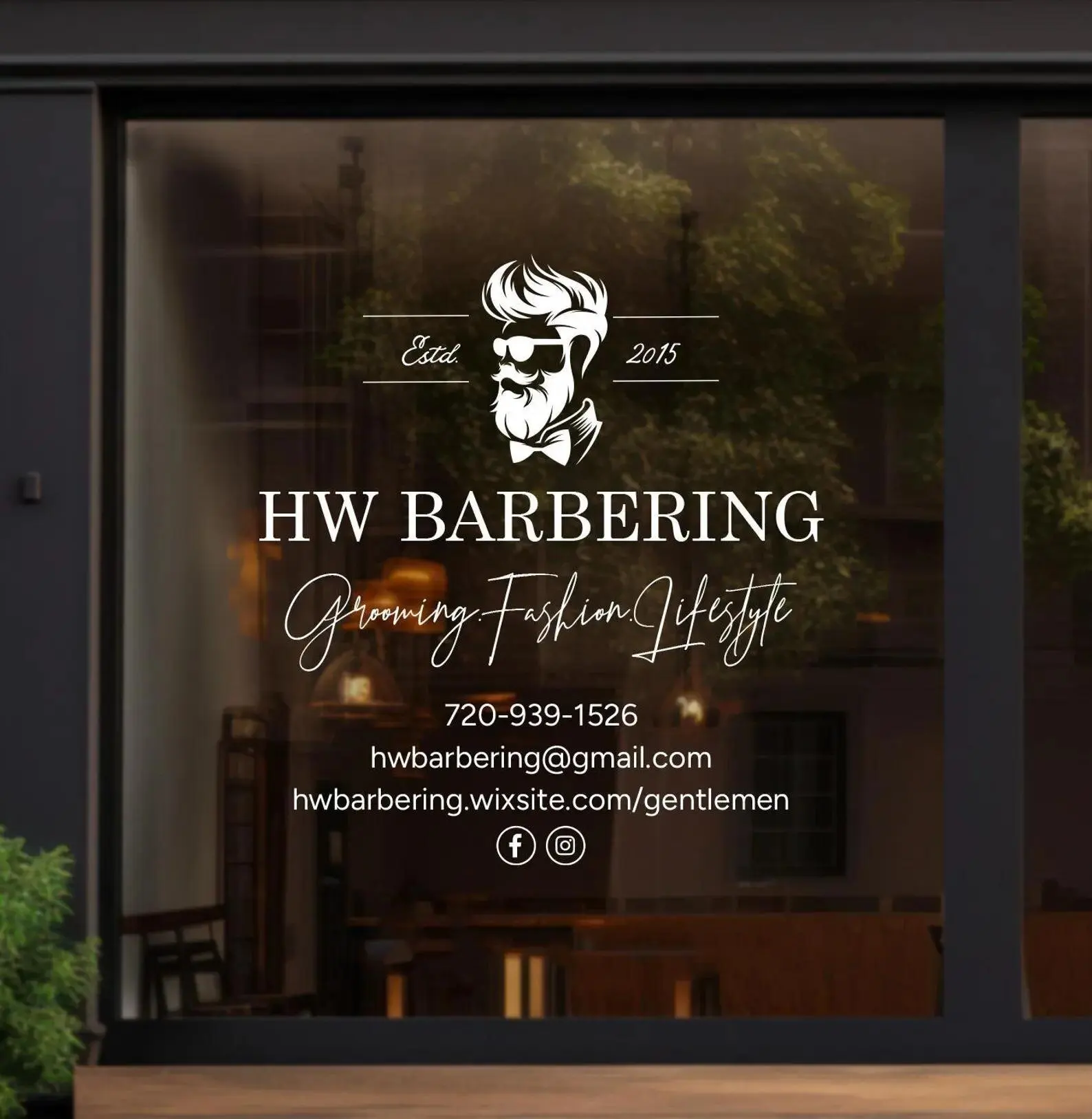 Business Window Decal Customizable -Your Company Name- Business Hours Window sticker- Business Logo Decal- Boutique- Salon E619