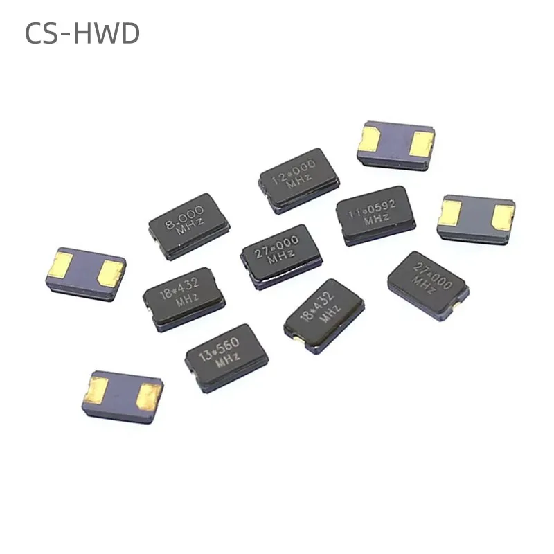 10PCS/LOT 5032 Passive SMD Crystal Oscillator 2PIN Quartz 8Mhz 9.84375Mhz 10Mhz 11.0592Mhz 12Mhz 13.56Mhz 16Mhz 20Mhz 40Mhz