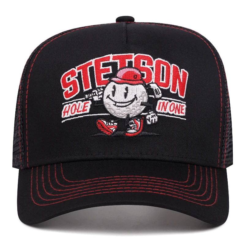 2025 الإبداعية الجديدة قبعة بيسبول STETSON ثلج التطريز الشارع الهيب هوب قبعة في الهواء الطلق الترفيه الرياضة ظلة قبعة بيسبول للجنسين