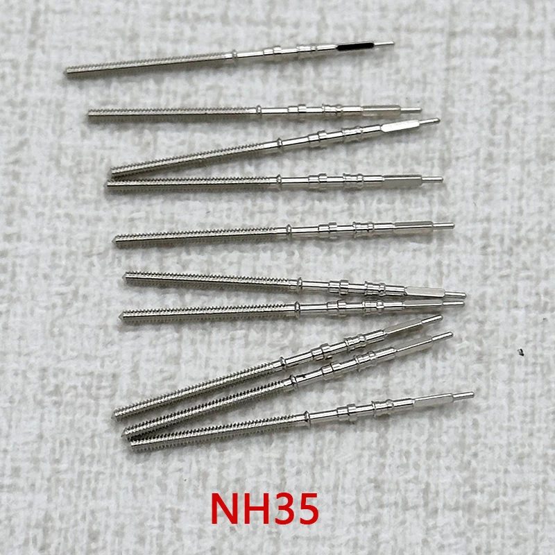 NH35 Movement Crown Shaft Compatible With NH34 NH35 NH36 NH38 NH39 NH70 and NH72 Movements—Steel Crown Shaft Replacement