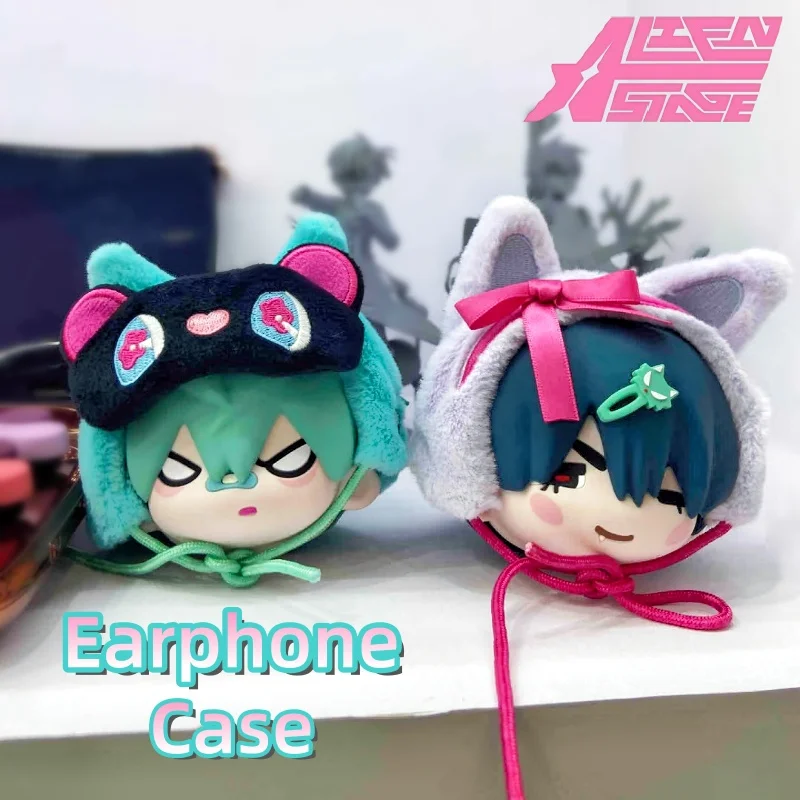 

Alien Stage Free Stage Series Чехол для наушников Аниме Мерч Игрушка Till Ivan Силиконовый материал Аксессуар Сумка Подвеска Милый подарок Декор