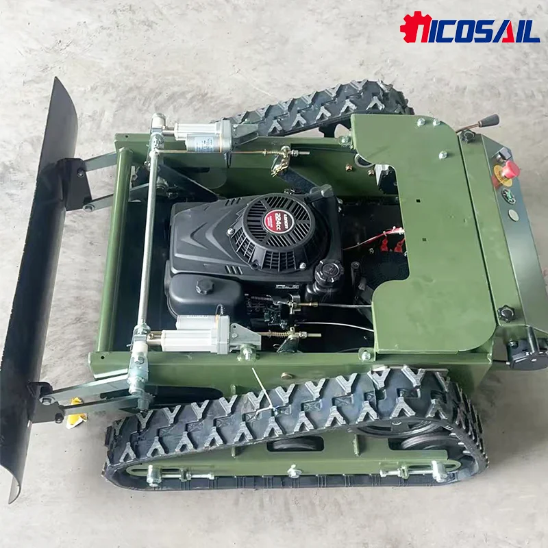 

Customized home remote control lawn mower, farm orchard weeding, heavy-duty lawn mower and grass crusher