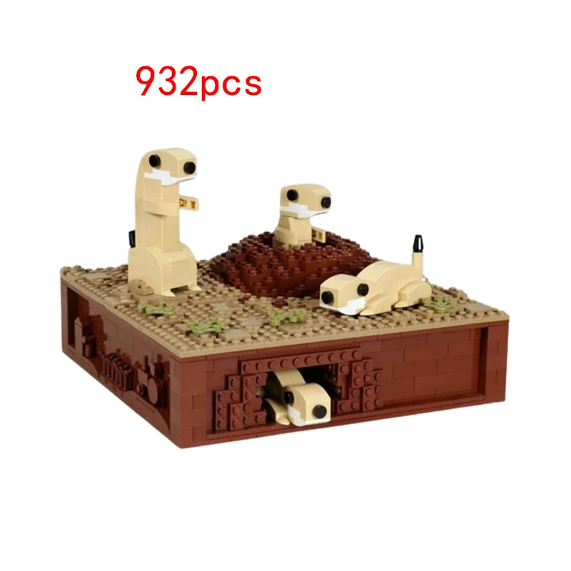 Spot assembled building blocks, MOC puzzle toys, creative educational models, decorative items, gifts