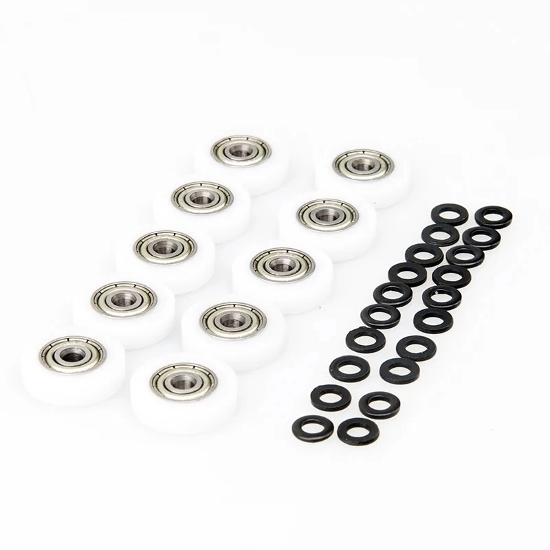 O rolo de contato do rastreador Rhino RC ottimiza a passabilidade do veículo para peças de brinquedo do chassi Shafty MOA LCG