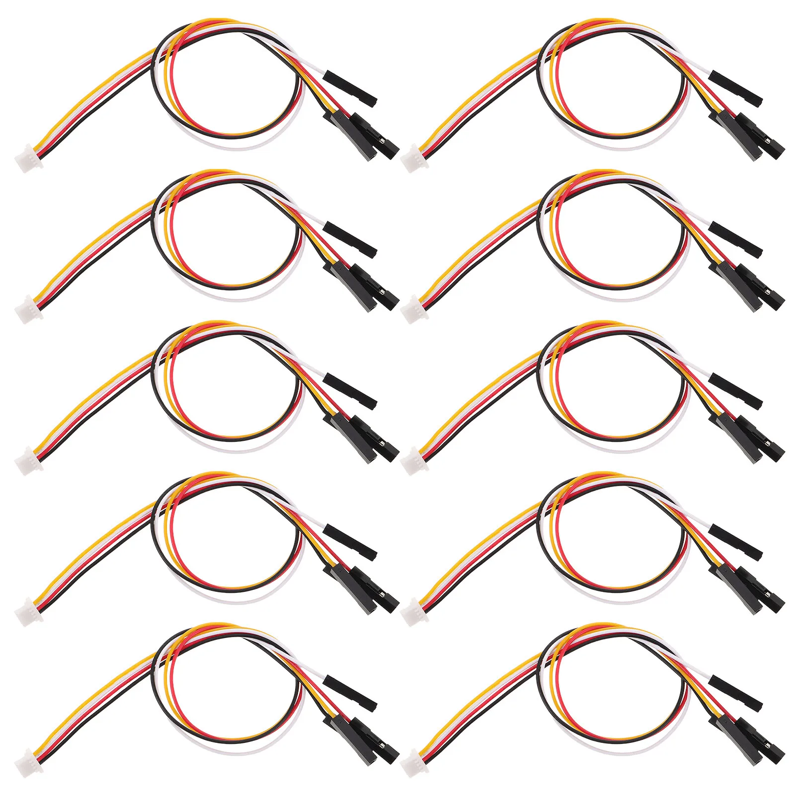 10 Pcs 4 Pin Wire Cable Appliance Conversion Cables Electrical Adapter Connectors Conversion Micro Cables Wire Adapter New