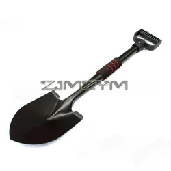 Non-slip Carbon Steel Shovel Multifunctional Off-Road Climbing Camping Tool Outdoor Sports Vehicle Rescue Thickened Snow Shovel