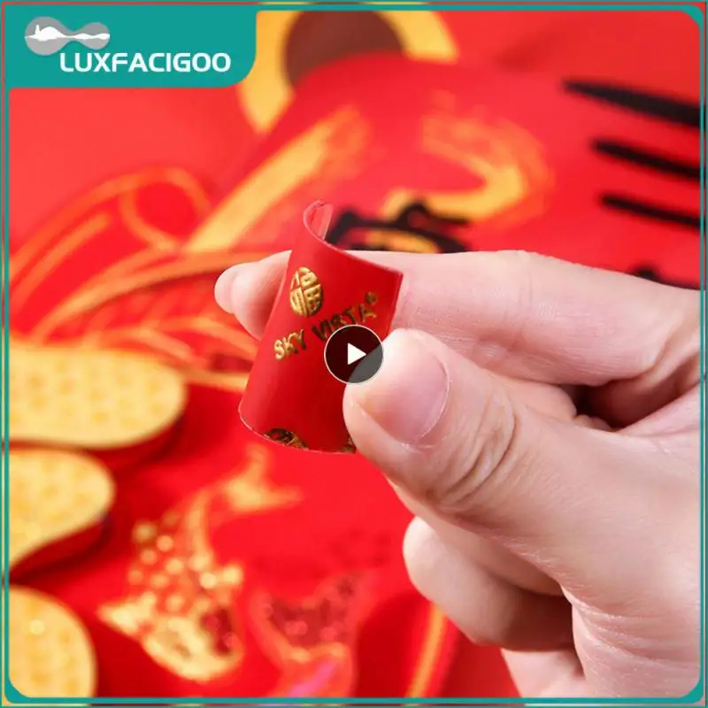 Adesivo acrilico rosso senza tracce forte elastico conveniente prodotti per la casa distico Stick Pvc cancelleria per ufficio ad alta viscosità