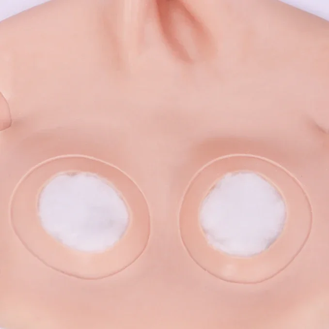 Silicone Breast Forms Bodysuit Fake Realistic Boobs Pussy Vagina Crossdressing Queen for Shemale Cosplay Transgenders