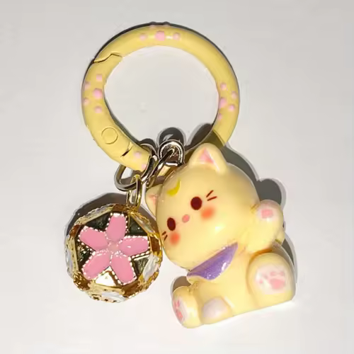 Fluffy Alpaca Elk Capybara Animal Keychains Resin Cartoon Lovely Funny Garlic Goose 3D Doll Pendant Bag Box Car Key Ring Jewelry - Image 25