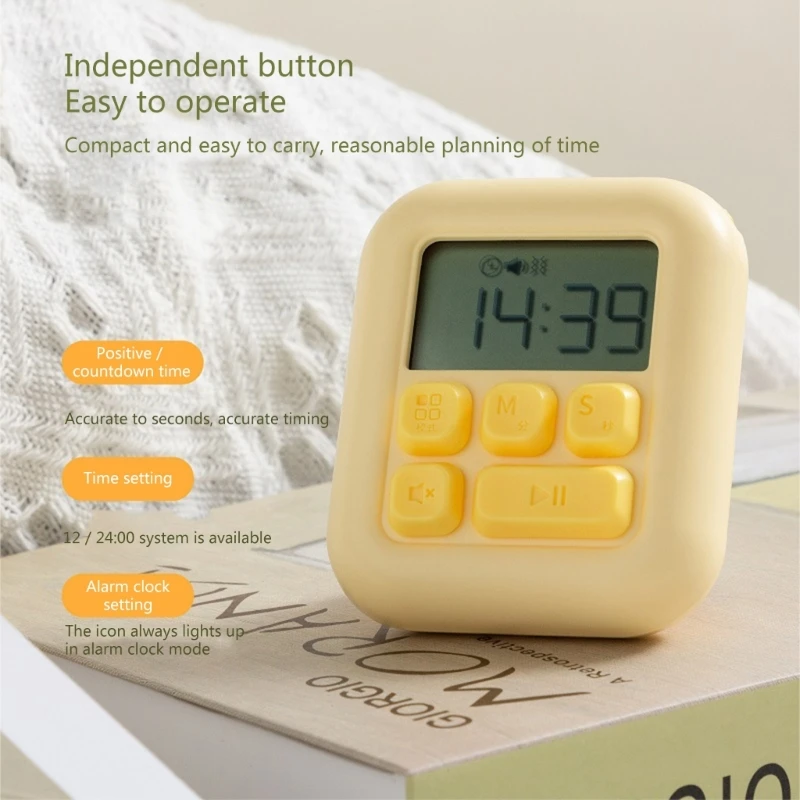 Kitchen Timer Digital Timer for Cooking Countdown Reminder Time-Manager