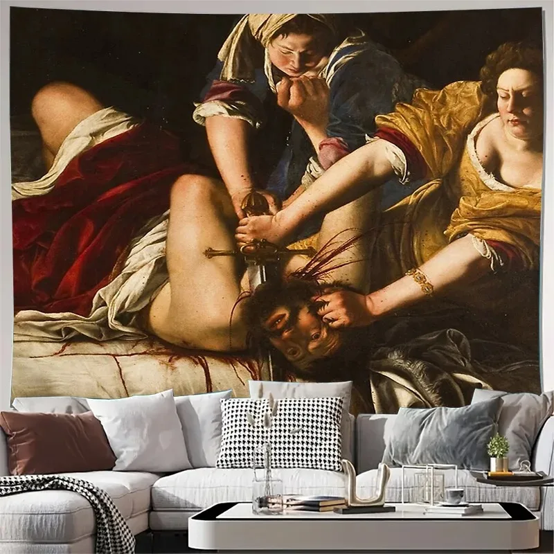 Renaissance Wandteppich Wandbehang mittelalterliche Kunst Dekor antike Rom Geschichte Home Decor Zimmer ästhetische Geschenk Wandteppich