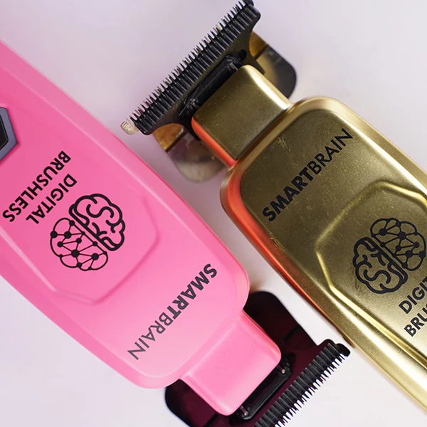 MRD Hair Clipper Professional GMT-90-4 Smart Brain Hair Trimmer High Speed Engraving Push Men's  Full Metal Body DLC 440C Blade