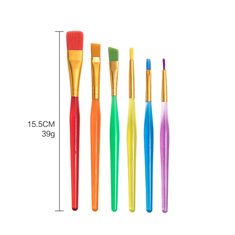 ชุดของเล่นเพื่อการศึกษาพิมพ์ฟองน้ำตราประทับฟองน้ำสำหรับเด็กชุดอุปกรณ์ระบายสีกราฟฟิตีของเล่นเพื่อการศึกษาปฐมวัย