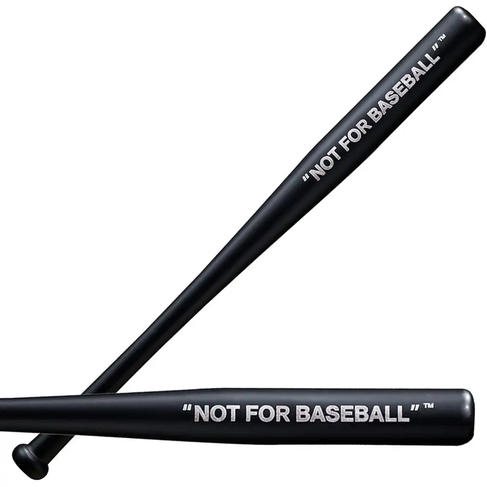 

Authentic Hardwood Baseball Bat - 30 Black - Ideal for Baseball, Batting Practice, Training, and Home Security.