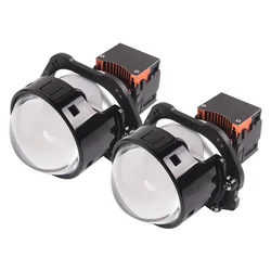 Sanvi Car T11 3.0 inch Double Prism 12V 112W Bi Led Lens Projector Headlight 4300K 6000K For H4 H7 9005 9006 Auto Light Headlamp