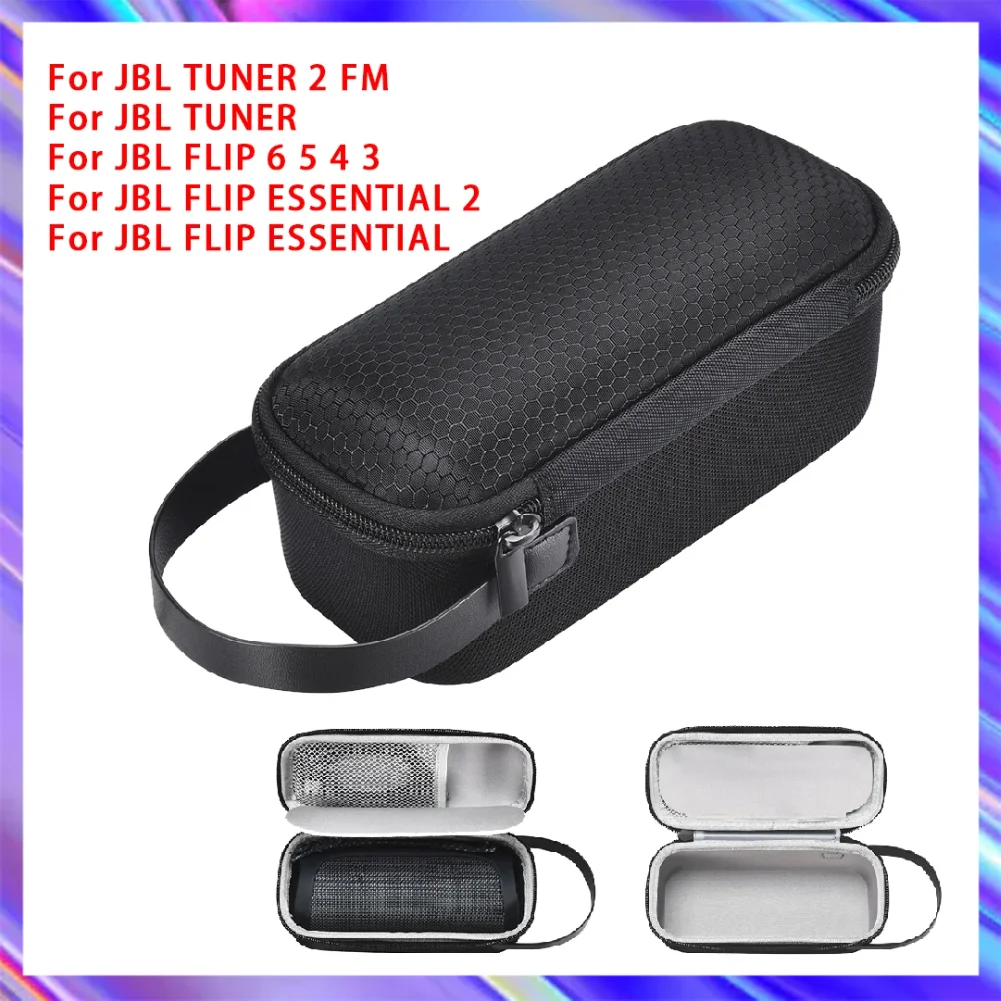 EVA Hard Case for JBL TUNER 2 FM/FLIP ESSENTIAL 2 Speaker Carrying Case Storage Bag For JBL FLIP 6 5 4 3 Bluetooth Speaker