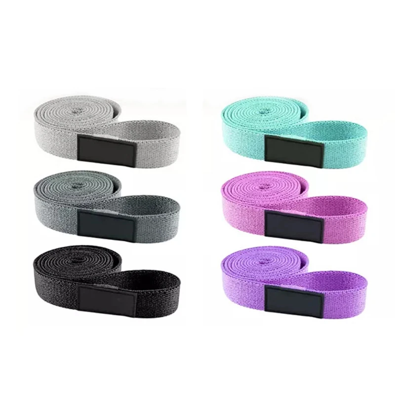 

Cotton Fabric Pull up Assist Long Hip Bands Heavy Duty Exercise Power Long Resistance Band 1