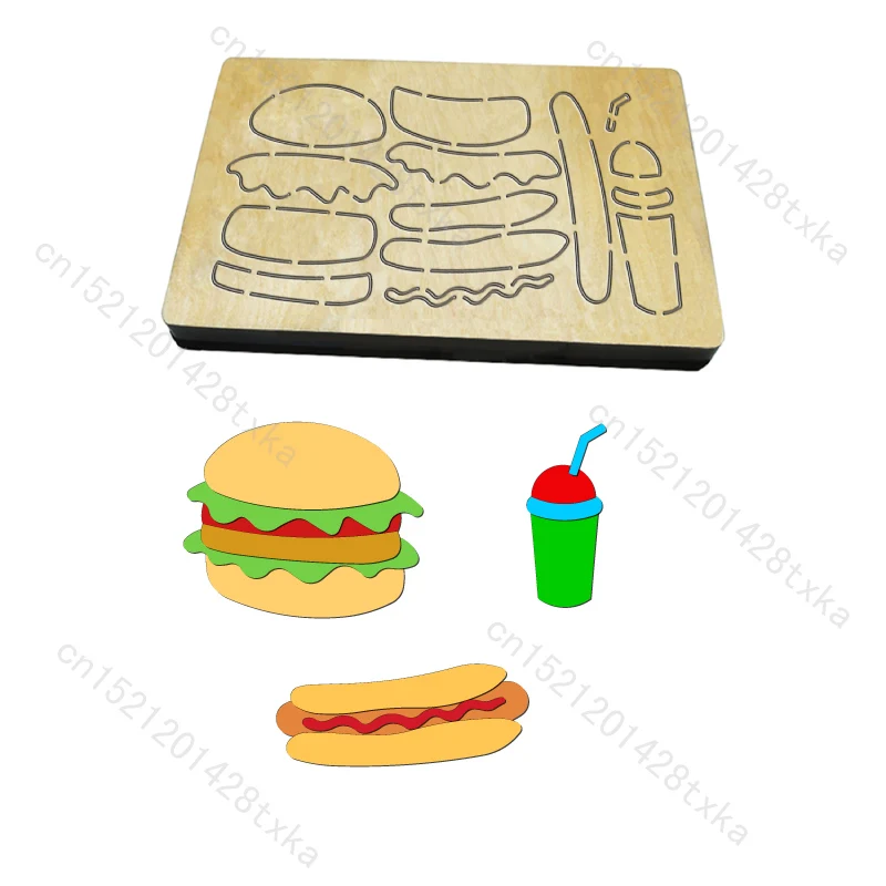 

New Bread Wooden Die Cutting Dies, Multiple Sizes, C2851
