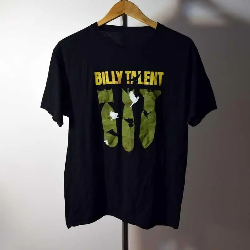 Billy Talent Band Full Size Black Color 100 Cotton T Shirt