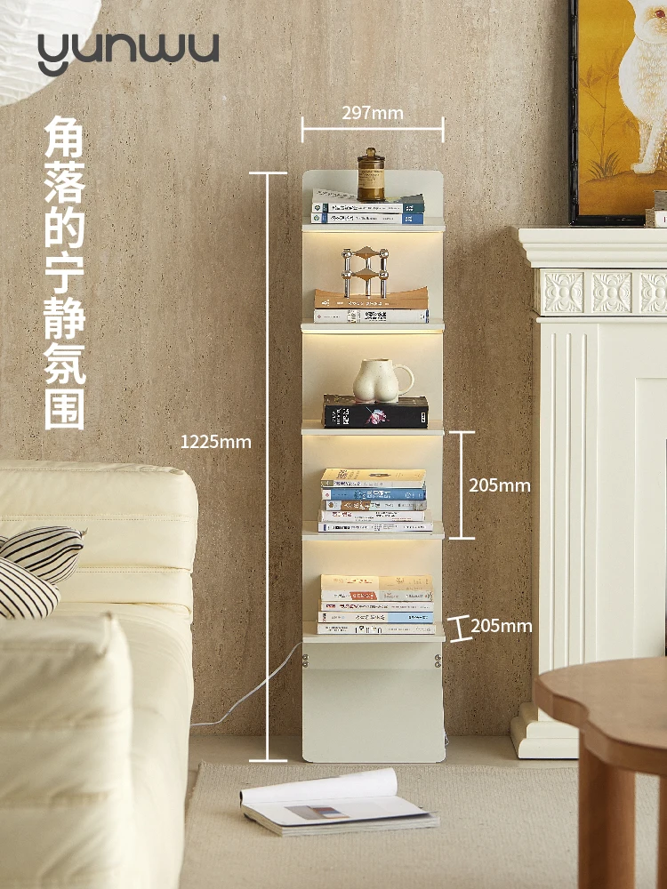 Cloud Life Magazine Rack Simple Shelf Bauhaus Metal Multi-layer Storage Rack Nordic Living Room Invisible Bookshelf